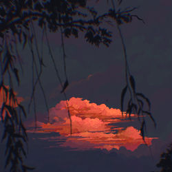 This is a pixiv picture whose title is 晚风抚柳.