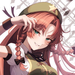 This is a pixiv picture whose title is 番人してるだけの普通の人.
