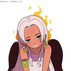 This is a pixiv picture whose title is ONE PIECE - S-スネーク.