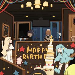 This is a pixiv picture whose title is みかげの誕生日.