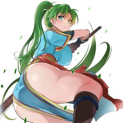 This is a pixiv picture whose title is 【FE】烈火のキアラン公女リンディスちゃんさん.