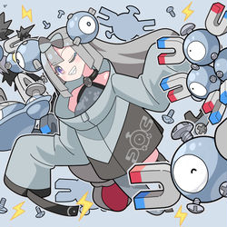 This is a pixiv picture whose title is ⚡️🧲コイルぞく🧲⚡️.