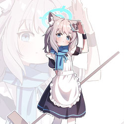 This is a pixiv picture whose title is シロコ🎂.