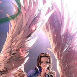 This is a pixiv picture whose title is Nico Robin.