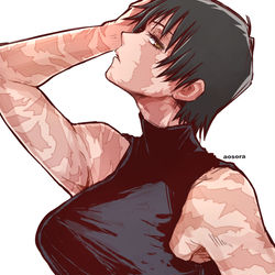 This is a pixiv picture whose title is 禪院真希.