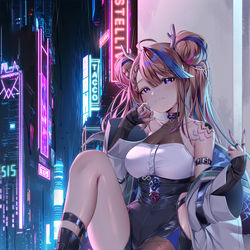 This is a pixiv picture whose title is 칸나.