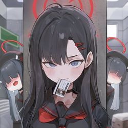 This is a pixiv picture whose title is 仲正イチカ 🥰.