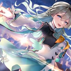 This is a pixiv picture whose title is いま、この一瞬を.