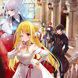 This is a pixiv picture whose title is 「勇者パーティを追い出された器用貧乏5」.