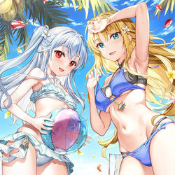 This is a pixiv picture whose title is ちょっと休憩しようか…？.