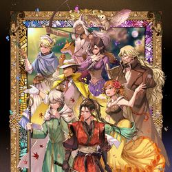 This is a pixiv picture whose title is 8 TravelersⅡ.