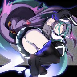 This is a pixiv picture whose title is ゴーストミクさん.