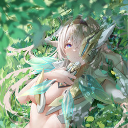 This is a pixiv picture whose title is 流萤.