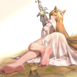 This is a pixiv picture whose title is ホルン 号角 Horn.