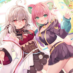 This is a pixiv picture whose title is ３＋３は～？.