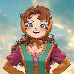 This is a pixiv picture whose title is マリベル。.