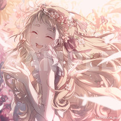 This is a pixiv picture whose title is ひとひらの未来.