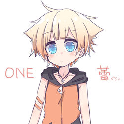 This is a pixiv picture whose title is ONE蕾妄想.
