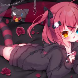 This is a pixiv picture whose title is まったりゲーム👾🎮.