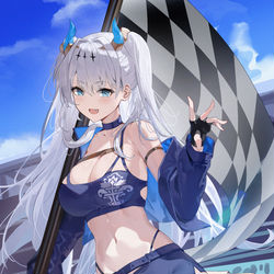 This is a pixiv picture whose title is Suffren🏁.
