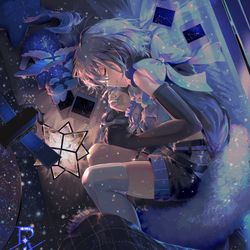 This is a pixiv picture whose title is おやすみ.