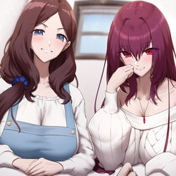 This is a pixiv picture whose title is ダヴィンチスカサハ.
