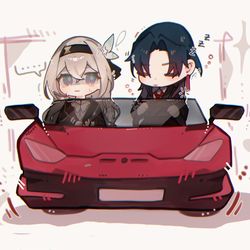 This is a pixiv picture whose title is 😭.