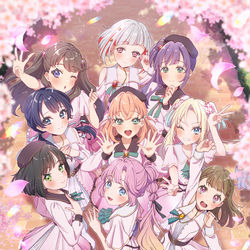 This is a pixiv picture whose title is 蓮ノ空女学院スクールアイドルクラブ.