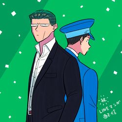 This is a pixiv picture whose title is LINEマンガ配信スタート.