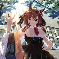 This is a pixiv picture whose title is ジェンティルドンナ Gentildonna.