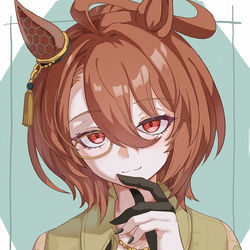 This is a pixiv picture whose title is 新衣装タキオン.