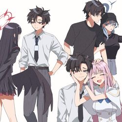 This is a pixiv picture whose title is sensei.