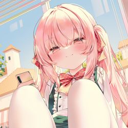 This is a pixiv picture whose title is 每个月的白丝/黑丝（2024.5）.