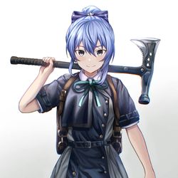 This is a pixiv picture whose title is 【もしもリコリコのリコリスに入隊したら】.