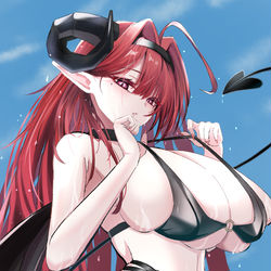 This is a pixiv picture whose title is 水着ヒンデン.