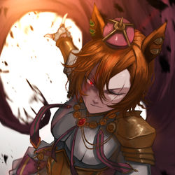 This is a pixiv picture whose title is テイエムオペラオー.