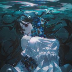 This is a pixiv picture whose title is Justitia.