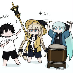 This is a pixiv picture whose title is フェス衣装トネリコさん登場でいよいよモルガン祭の開催も近そうね.