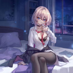 This is a pixiv picture whose title is 灯.