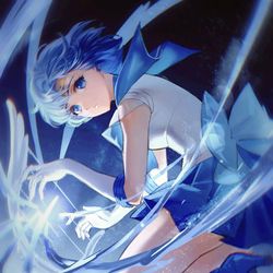 This is a pixiv picture whose title is セーラーマーキュリー.