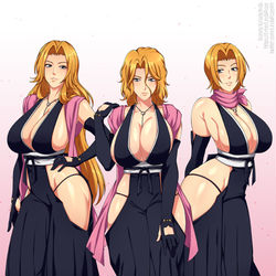 This is a pixiv picture whose title is Rangiku Matsumoto.