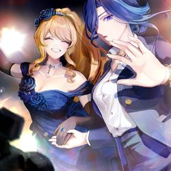 This is a pixiv picture whose title is スター🌟とボディガード.