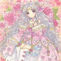 This is a pixiv picture whose title is Bloom fairy.