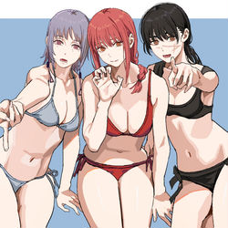 This is a pixiv picture whose title is devil bikini.