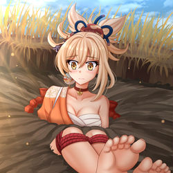This is a pixiv picture whose title is Commission - Yoimiya.