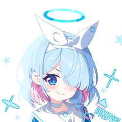 This is a pixiv picture whose title is 蓝色小孩~.