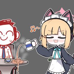 This is a pixiv picture whose title is モモイ....