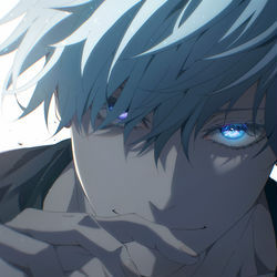 This is a pixiv picture whose title is 五条悟.