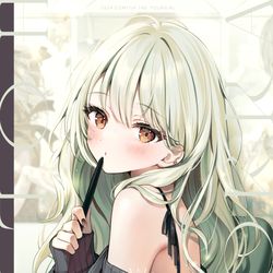 This is a pixiv picture whose title is 【コミティア新刊】WORKAHOLIC GiRL.