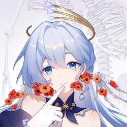 This is a pixiv picture whose title is 玉骨生花.